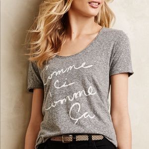 NWT Anthropologie Jolene Foil Dot Tee t.la XS